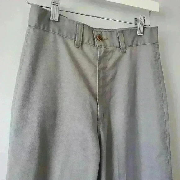 Pulse  high waisted wide leg grey casual pants. - Picture 2 of 6